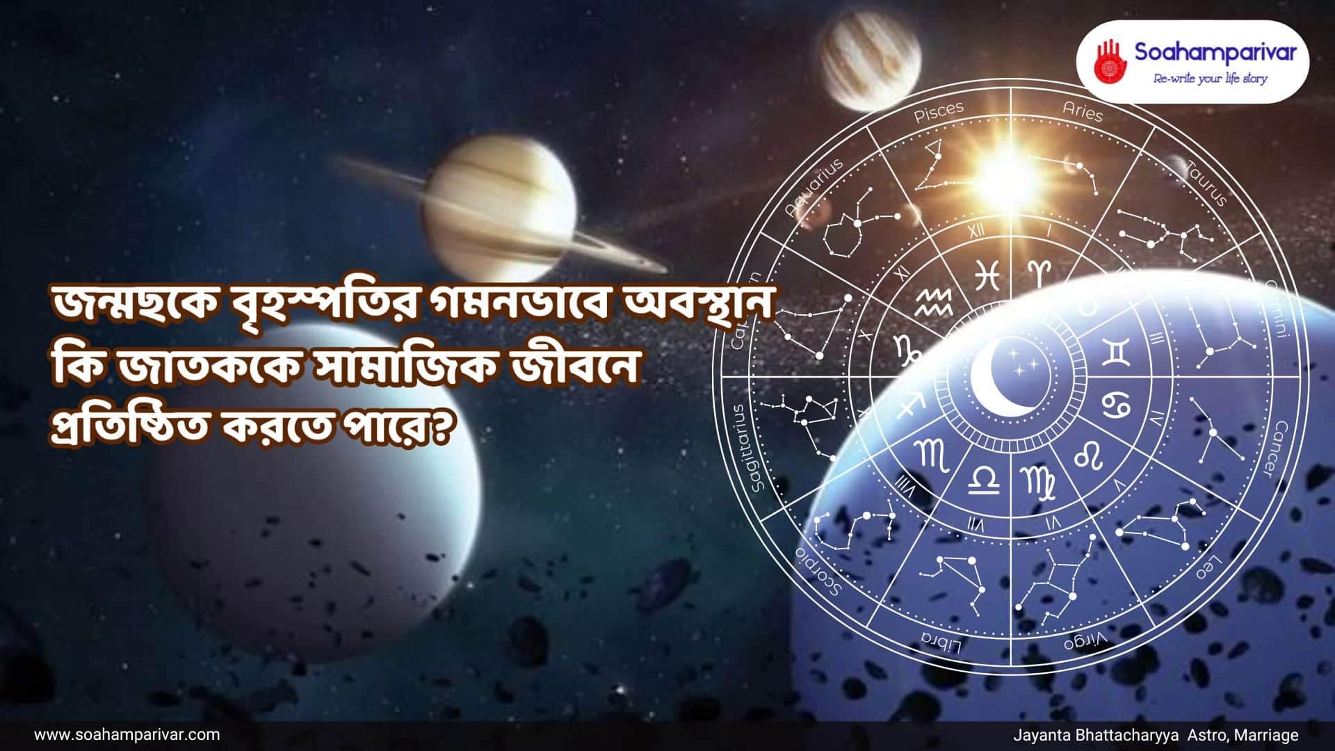 জন্মছকে বৃহস্পতির গমন 1