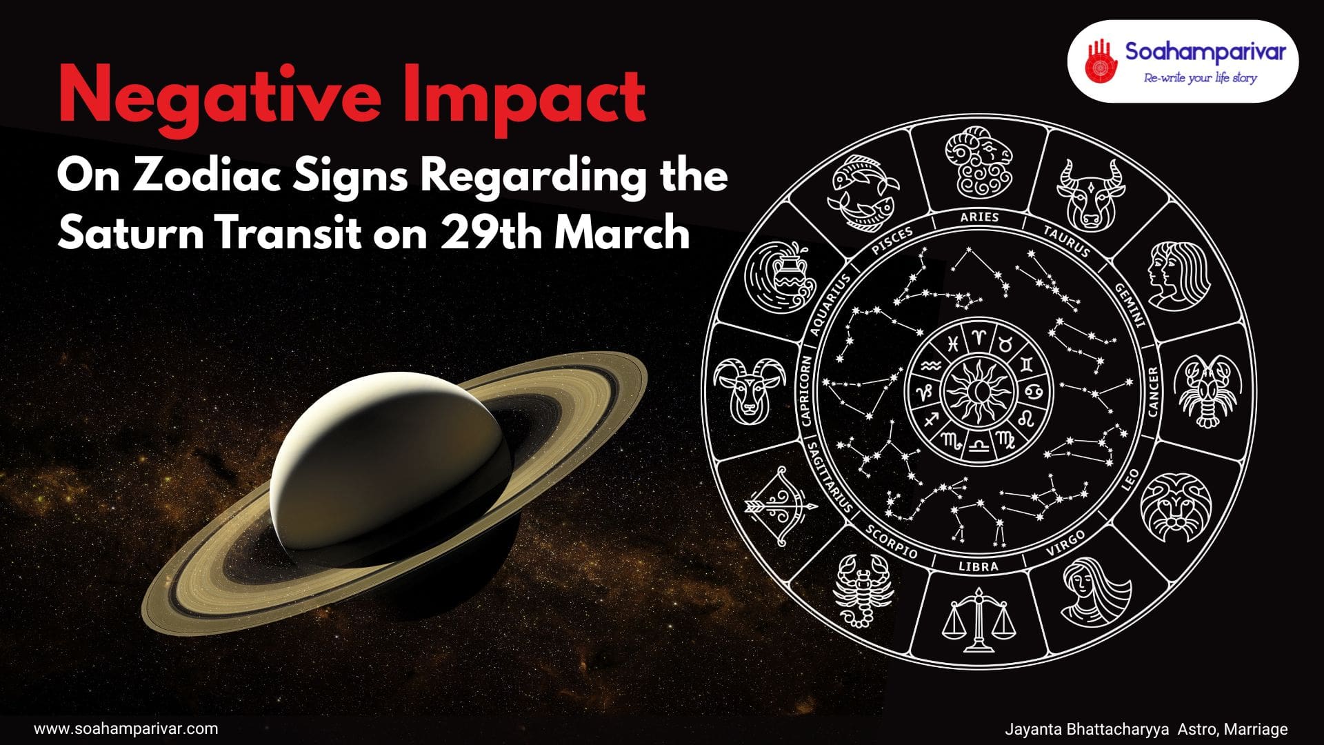 Saturn will affect mentioned zodiac signs