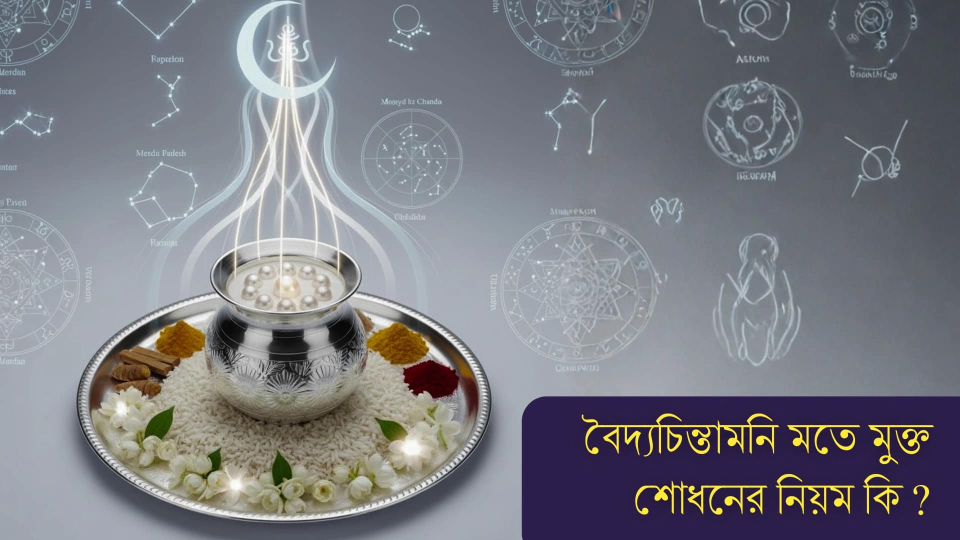 বৈদ্যচিন্তামনি মতে মুক্ত শোধনের নিয়ম কি