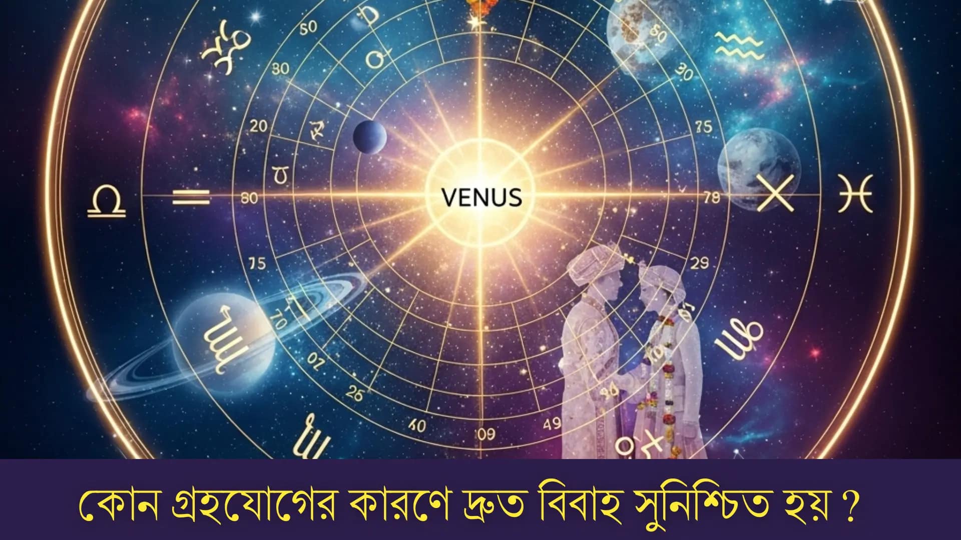 কোন গ্রহযোগের কারণে দ্রুত বিবাহ সুনিশ্চিত হয়