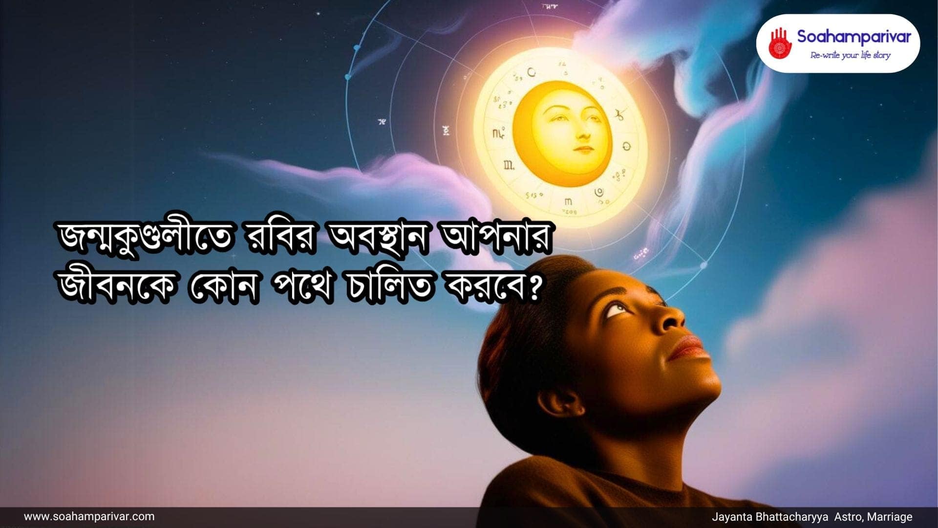 জন্মকুণ্ডলীতে রবির অবস্থান