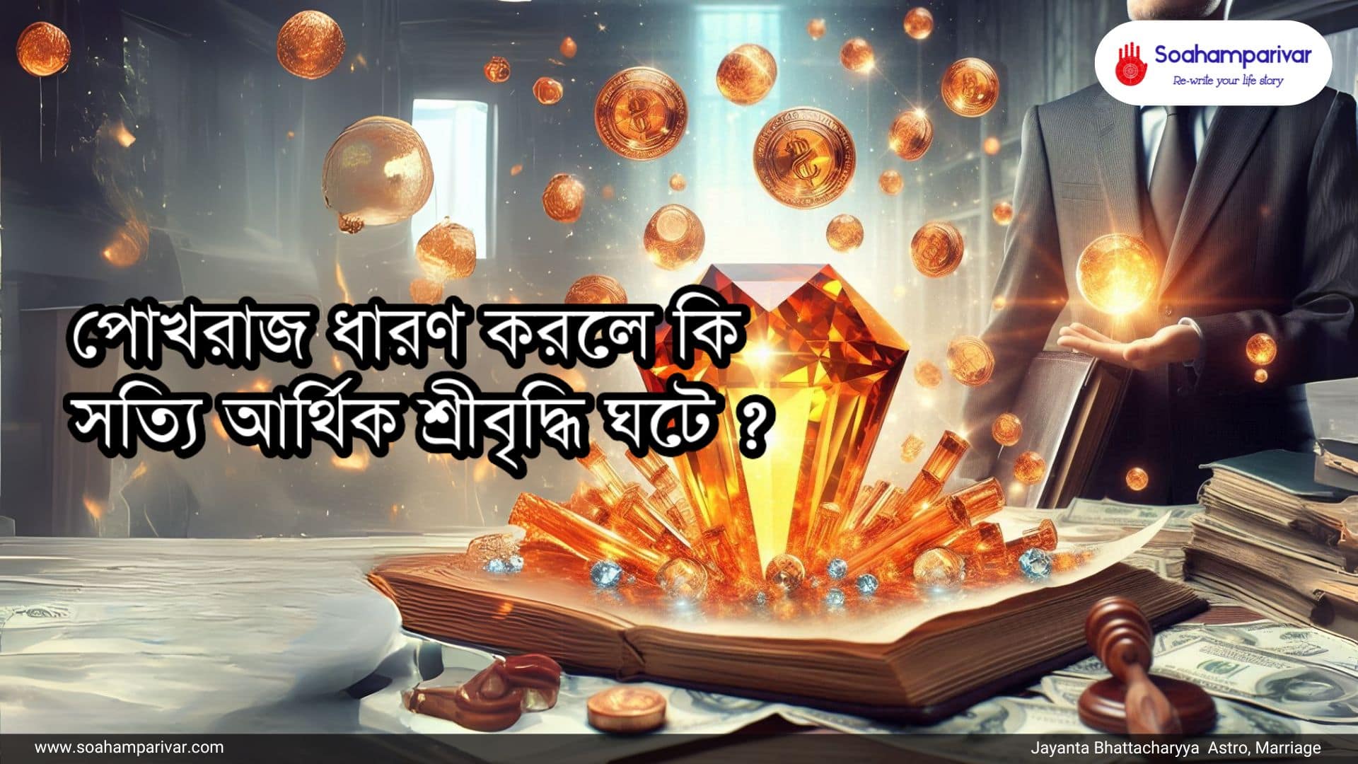 পোখরাজ ধারণ