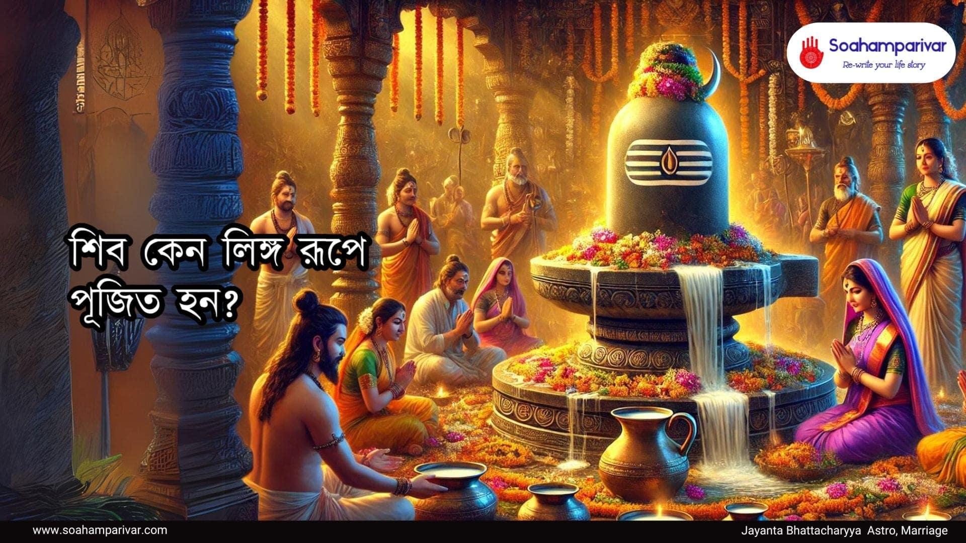 শিব কেন লিঙ্গ রূপে