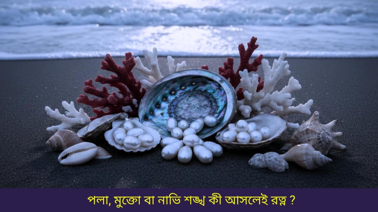 পলা, মুক্তো বা নাভি শঙ্খ কী আসলেই রত্ন ?