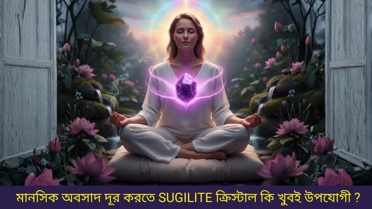 মানসিক অবসাদ দূর করতে SUGILITE ক্রিস্টাল কি খুবই উপযোগী ?