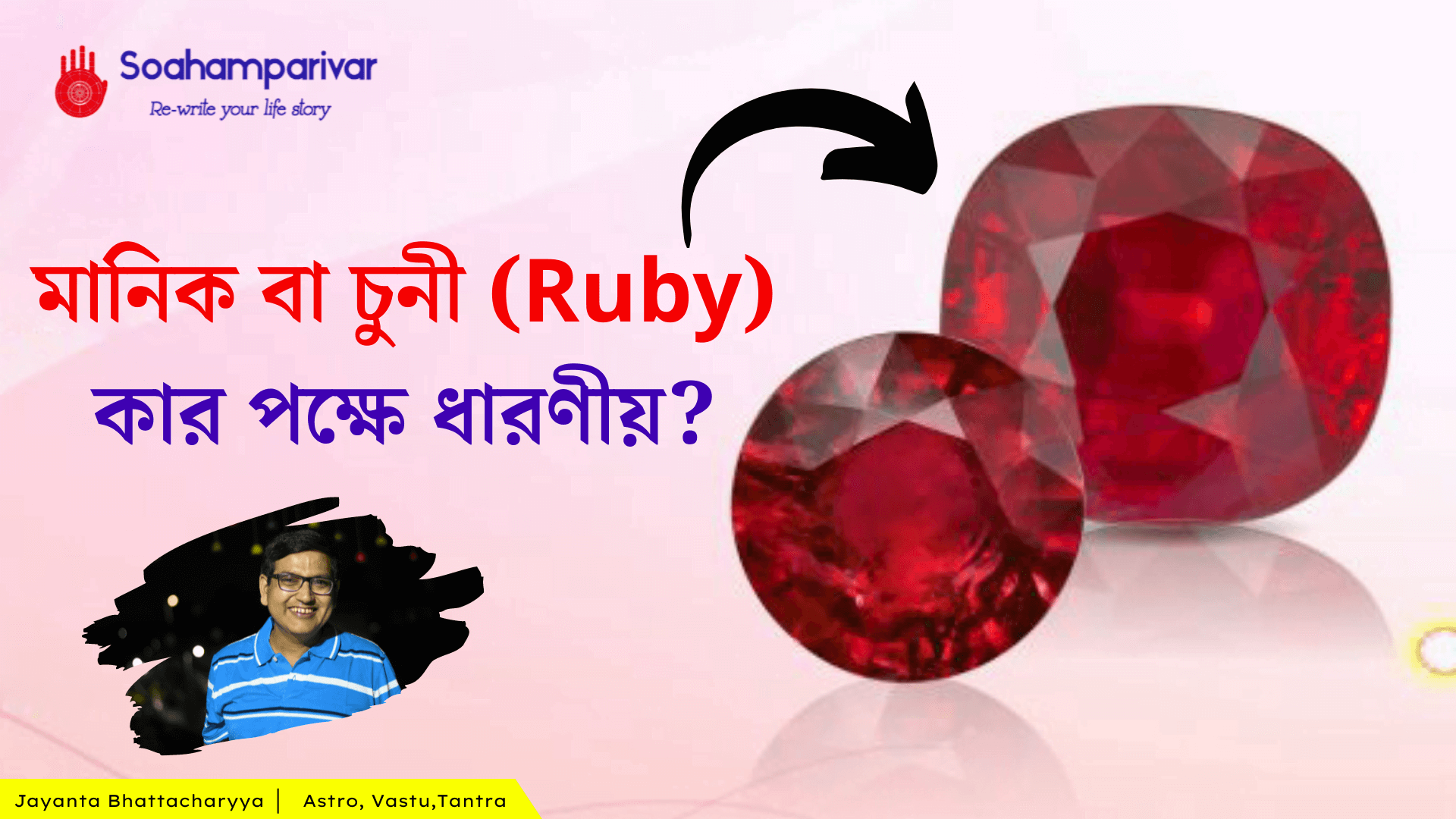 চুনী (Ruby) কার পক্ষে ধারণীয়