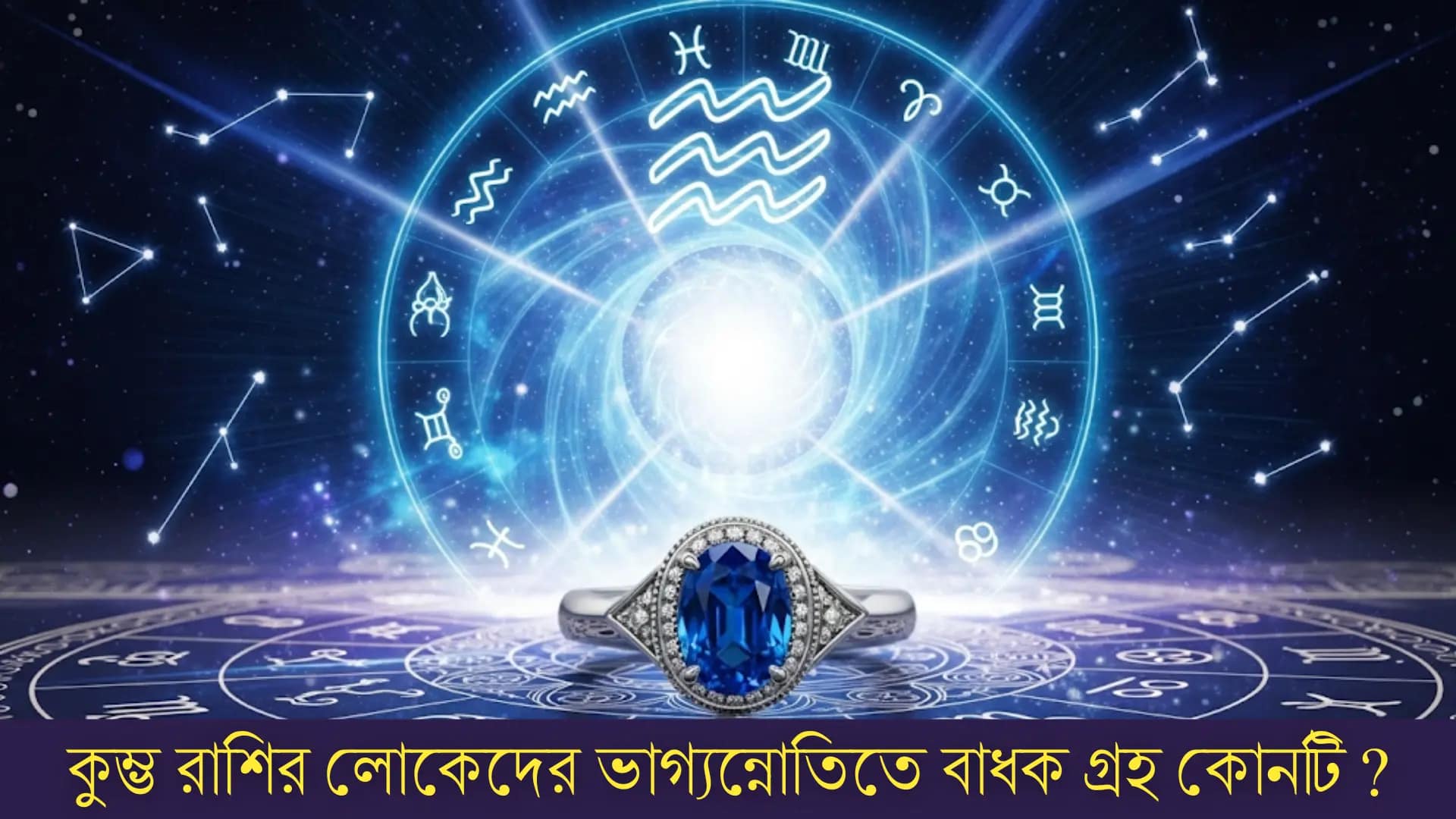 কুম্ভ রাশির লোকেদের ভাগ্যন্নোতিতে বাধক গ্রহ কোনটি